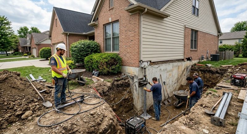 Home Foundation Repair in Williamsburg, VA