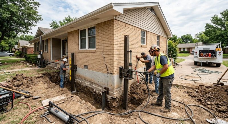 House Foundation Leveling in Gloucester, VA