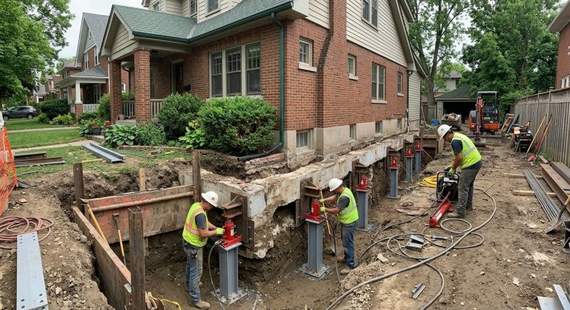 House Underpinning in Gloucester, VA