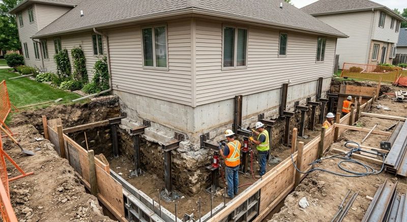 House Underpinning in Gloucester, VA