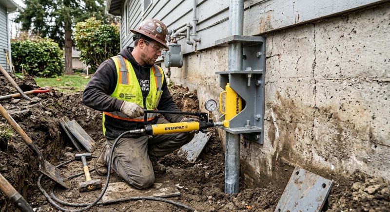Settling Foundation Service in Mascot, VA