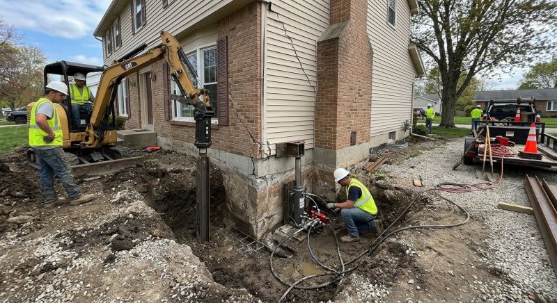 Sinking Foundation Repair in York County, VA