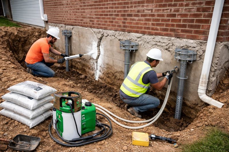 Structural Foundation Repair in Locust Hill, VA