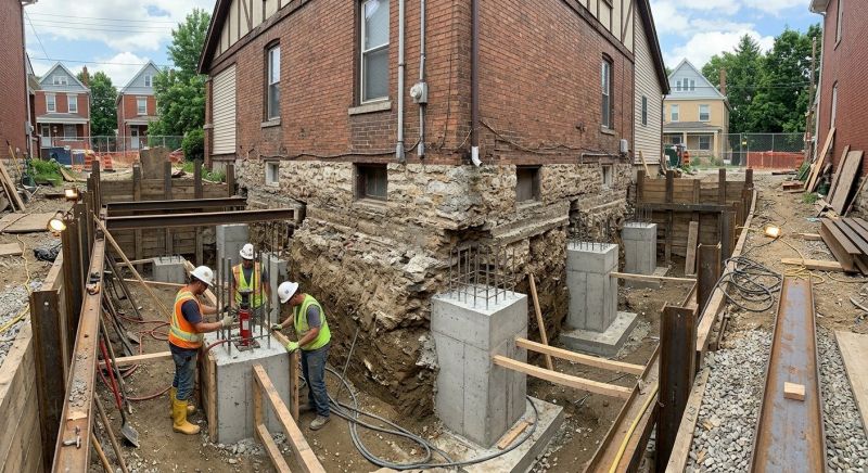 Structural Underpinning in Gloucester, VA